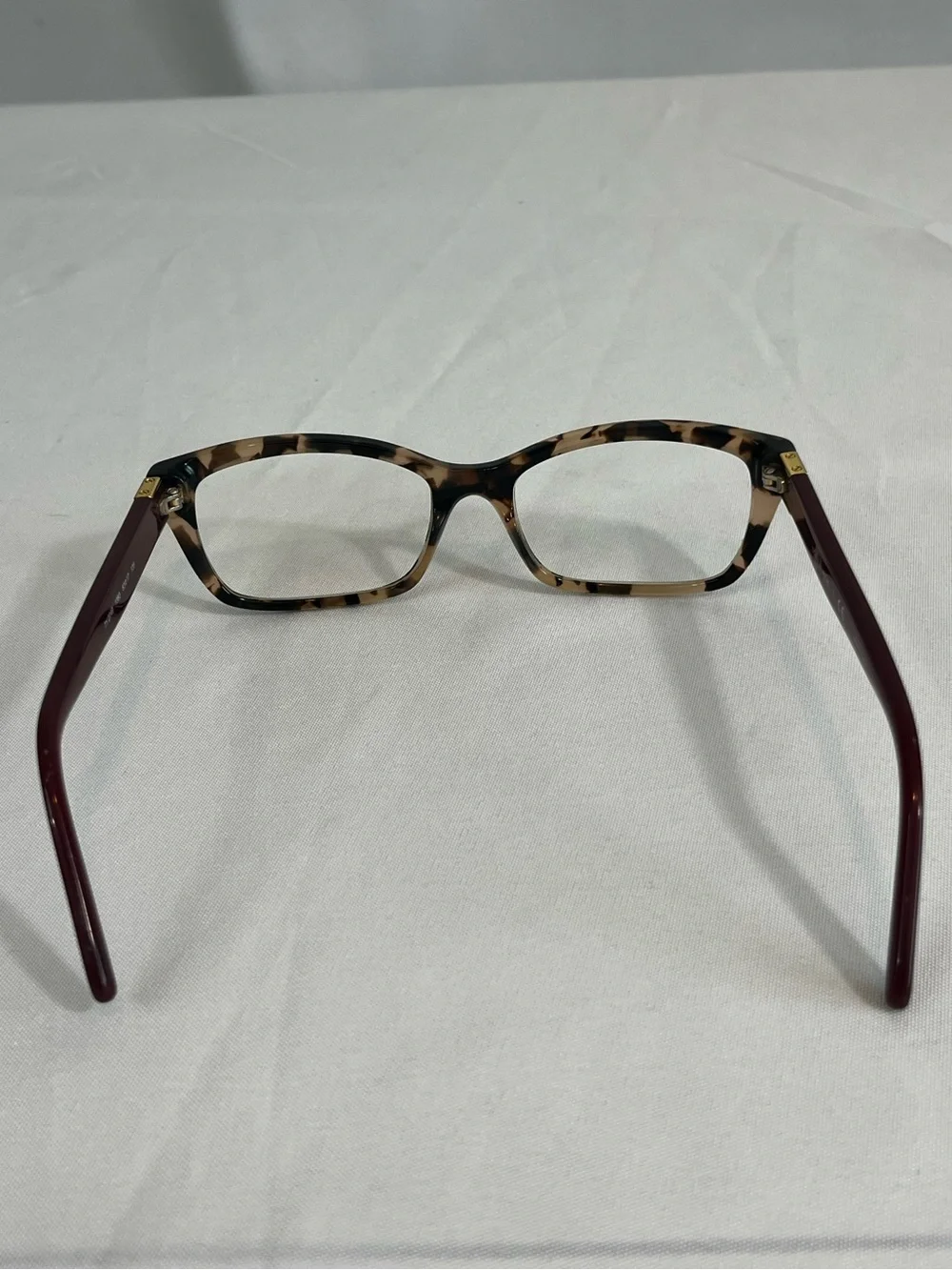 Tory Burch TY2049 Tortoise & Burgundy Rectangular Glasses